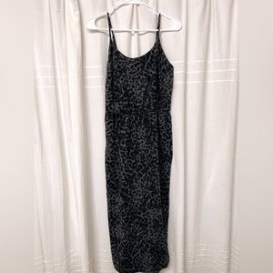 Black Leopard Old Navy Dress